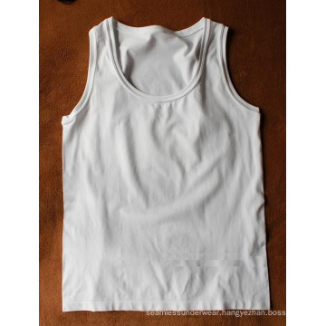 Seamless Basic Plain Full Back Vest For Ladies